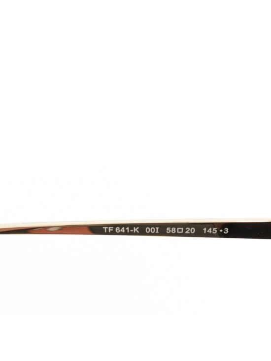 Tom Ford TF641 Round Sunglasses Black and Blue OS main image 16